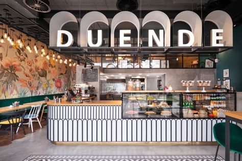 DUENDE | SOFT CASE Studio | Archinect Case Studio, Design Café, Cafe Shop Design, Counter Design, Luxury Office, Bakery Design, Good Coffee, Coffee Shop Design, Residential Complex