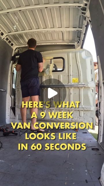 Box Van Camper Conversion, Business Van Design, Transit Van Conversion Ideas, Swb Van Conversion, Converted Vans To Campers, Camping Van Ideas, Autocaravana Interior Ideas, Van Conversion Office, Sprinter Van Conversion Interiors