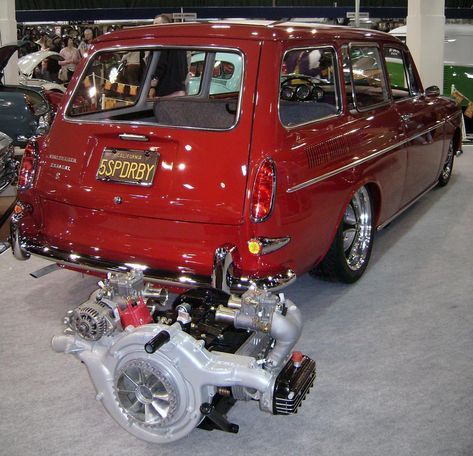 Squareback engine Side draft carbs Vw Type 3 Notchback, Vw Fastback, Volkswagen Fastback, Volkswagen Squareback, Vw Splitscreen, Volkswagen Type 3, Karman Ghia, Volkswagen Aircooled, Vw Type 3