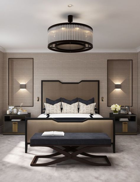 Luxury Interior Lighting Guide | Home Lighting | LuxDeco Luxury Home Accessories, Modern Luxury Bedroom, Luxury Bedroom Design, Dekorasi Kamar Tidur, Luxury Bedroom Master, 아파트 인테리어, Perfect Bedroom, Simple Bedroom, Small Room Bedroom