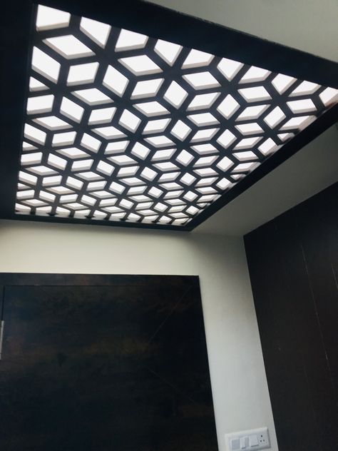 Ots Grill Designs, Cnc Design For Ceiling, Skylight Grill Design, Ots Design In House, Sunroof House, Mdf Ceiling, Modern Fireplace Ideas Living Rooms, Latest Gate Design, Jali Design