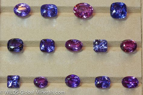 Violet Purple Sapphires | Flickr - Photo Sharing! Purple Gemstones, Cake Illustration, Princess Jewelry, Purple Gems, Purple Sapphire, Art Nouveau Jewelry, Violet Purple, Minerals And Gemstones, Rocks And Gems