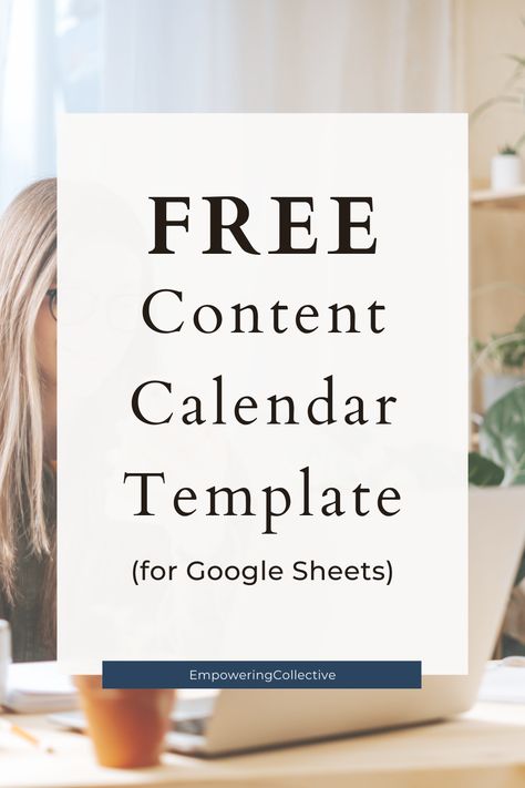 Ready to take the first step towards better content marketing? This free Content Calendar Template will help you get organized with Google Sheets! Read the blog to get the free template and instructions for customizing your content calendar. Pinterest Content Calendar, Content Creation Calendar Template, Content Calendar Printable, Editorial Calendar Example, Non Profit Content Calendar, Travel Content Calendar, Content Calendar Spreadsheet, Content Creator Calendar Template, How To Create A Content Calendar