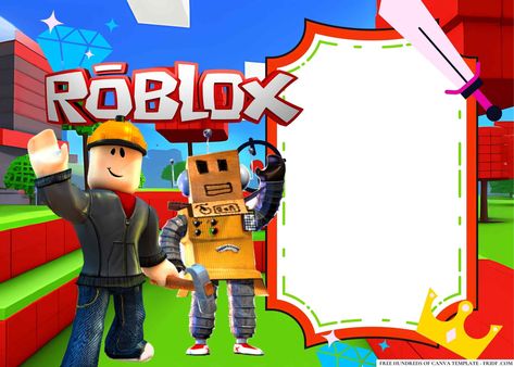 FREE Editable Roblox Birthday Invitations Check more at https://www.fridf.com/free-editable-roblox-birthday-invitations/ Roblox Birthday Invitations, One Piece Logo, Roblox Birthday, Simple Birthday Cake, Simple Birthday, Birthday Template, Birthday Background, 7th Birthday, Cake Designs