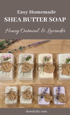 Homemade Soap Gift Baskets, Soap Gift Basket, Lavender Oatmeal, Homemade Soap Bars, Diy Soap Bars, Savon Diy, Easy Soap Recipes, Diy Soap Recipe, Săpunuri Handmade