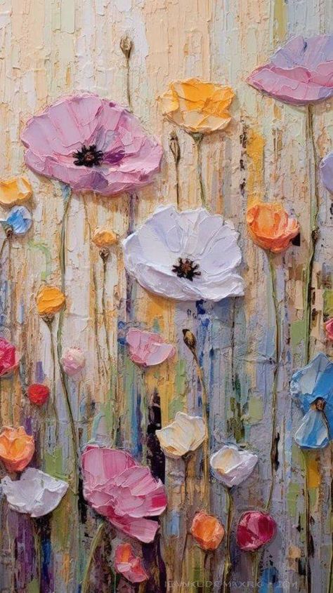 Modern Wall Art Canvas, Abstract Flower Painting, Textured Canvas Art, Impasto Painting, Plaster Art, Sculpture Painting, Diy Canvas Art Painting, Flower Art Painting, Agra