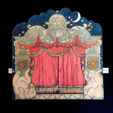 Theatre Card, Paper Theatre, Ballet Russe, 동화 삽화, Stage Designer, Toy Theatre, Black And White Artwork, White Artwork, Arte Inspo