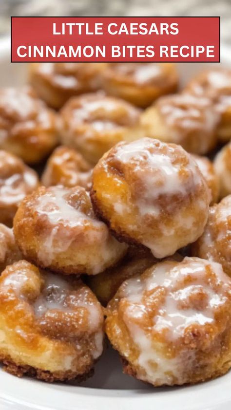 Little Caesars Cinnamon Bites Recipe – Epic Cooker Cinnamon Bites Recipe, Cinnamon Sticks Recipe, Crockpot Cinnamon Rolls, Cinnamon Roll Bites, Cinnamon Snack, Cinnamon Bites, Diy Cinnamon, Sweet Tooth Recipes, Little Caesars