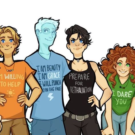 Pjo Hoo Fanart, Pjo Art, Percy Jackson Drawings, Percy Jackson Comics, Lucario Pokemon, Zio Rick, Percy Jackson Ships, Percy Jackson Head Canon, Pun Shirts