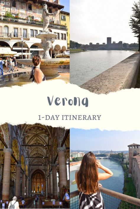 Verona 1-Day Itinerary: 24 Hours in Romeo and Juliet's City - The Travel Plannerholic Italian City, Tourist Office, Europe Itineraries, Explore Italy, Verona Italy, Winter Destinations, Europe Winter, Romantic City, The Arena