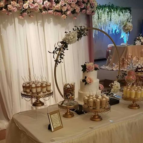 Cake Table For Quinceanera, Party Cake Table Set Up, 3 Cakes Display Birthday, Cake Table Centerpieces, Wedding Cake Table Set Up Ideas, Quince Cake Table Decorations, Cake Table Decorations Quinceanera, Cake Table Quinceanera, Sweet 16 Cake Table Ideas