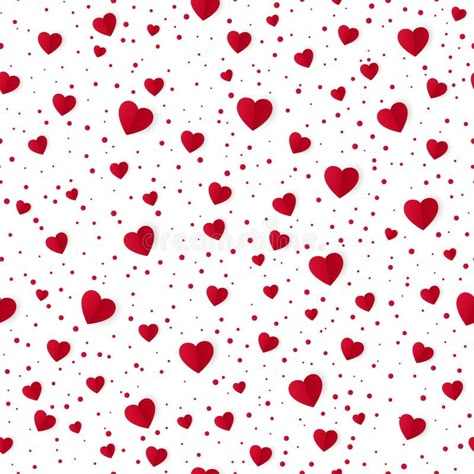 Heart Pattern Background, Paper Vector, Valentine Background, Valentines Day Background, Heart Background, Valentines Wallpaper, Valentines Gifts For Boyfriend, Free Valentine, Red Hearts