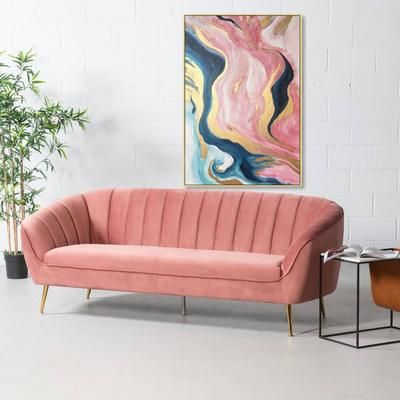 This collection is used to determine the featured products section on the website Barbie Room Ideas, Boho Barbie, Single Couch, Pink Velvet Sofa, Sofa Couch Design, What Do I Want, Wedding Entrance Decor, Barbie Room, Leather Sofa Living Room