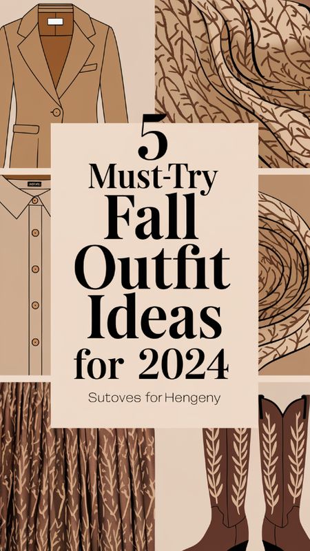 Elevate your autumn wardrobe with our '5 Must-Try Fall Outfit Ideas for 2024'! From cozy layers to trendy accessories, discover stylish looks that blend comfort and chic. Get ready to turn heads and embrace the beauty of fall fashion!  Click to explore your next favorite outfit! #FallFashion #OO November 2024 Outfits, Fall 2024 Fashion Trends Women 30s, Fall Styles For Women 2024, Outfit Ideas Fall 2024, Fall Women’s Fashion 2024, Fall Colors 2024, Trendy Autumn Outfits 2024, Womens Fall Outfits 2024, Early Fall Outfits 2024