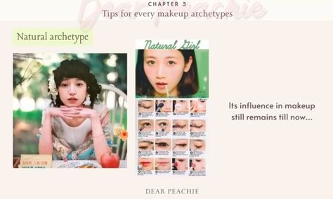 Makeup Archetypes Natural, Ikigai Makeup, Mori Kei Makeup, Makeup Archetypes, Dear Peachy, Natural Archetype, Soft Natural Body Type, Soft Natural Body, Igari Makeup