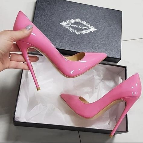 Heel For Women, Pencil Heels, Fancy Heels, Stilettos Heels, Cute Shoes Heels, Fashion Shoes Heels, Shoes Heels Classy, Pink High Heels, Heels Classy