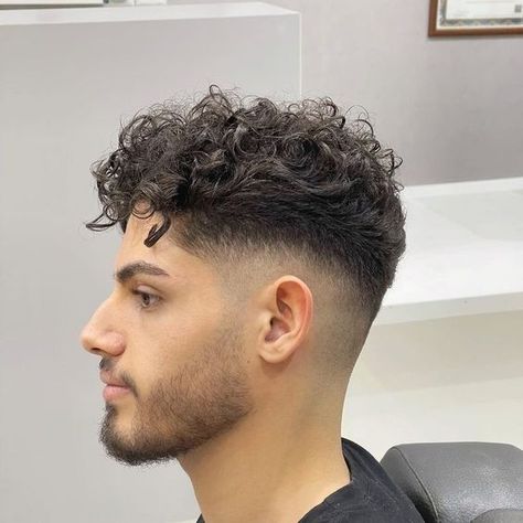 Curly Hairstyles Men: 13 Cute Curly Hairstyles Men Short Haircut To Try. - Gist94 Short Tapered Hair, Low Fade Curly Hair, 2022 Haircut, Guys Hairstyles, Mens Short Curly Hairstyles, Trending Hairstyles For Men, Fade Haircut Curly Hair, Taper Fade Curly Hair, Short Hair With Beard