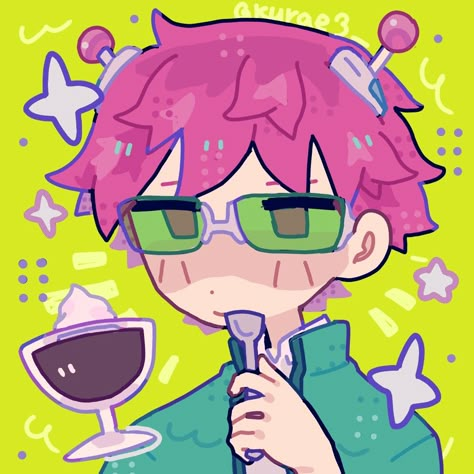 Saiki K Fanart, Goofy Anime, Saki K, Saiki K, My Boy, Fan Art, Fan, On Twitter, Twitter