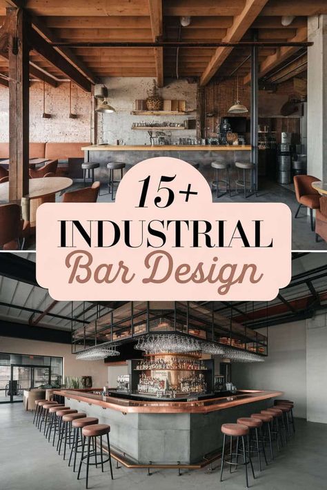 15 Industrial Bar Design Inspirations To Transform Your Space

Explore amazing industrial bar designs that will uplift your home or business. From rustic wood accents to sleek metal finishes these ideas will inspire your next project. Think about cozy seating unique lighting and creative decor to make your space vibrant and inviting. Perfect for entertaining friends or relaxing! https://fabricerie.com/industrial-bar-design Industrial Bar Ideas For Home, Industrial Interior Bar Design, Rustic Bar Wall Ideas, Unique Bar Counter Design, Modern Restaurant Bar Design, Industrial Restaurant Design Interiors, Bar Paneling Ideas, Sports Bars Ideas, Rustic Bar Ideas Restaurant