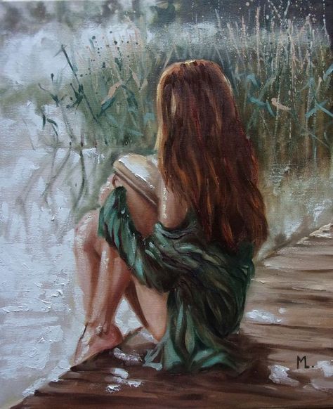 Monika Luniak - Paintings for Sale | Artfinder Monika Luniak, Oil Painting Palette, Painting Palette, Grey Painting, Book Gift, Art Office, Paintings Prints, Modern Urban, Reading Book