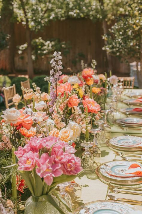 Backyard Garden Party, Wildflower Wedding Theme, Floral Garden Party, Garden Party Bridal Shower, Garden Party Theme, Bridal Shower Inspo, Garden Party Birthday, Garden Party Decorations, Summer Garden Party