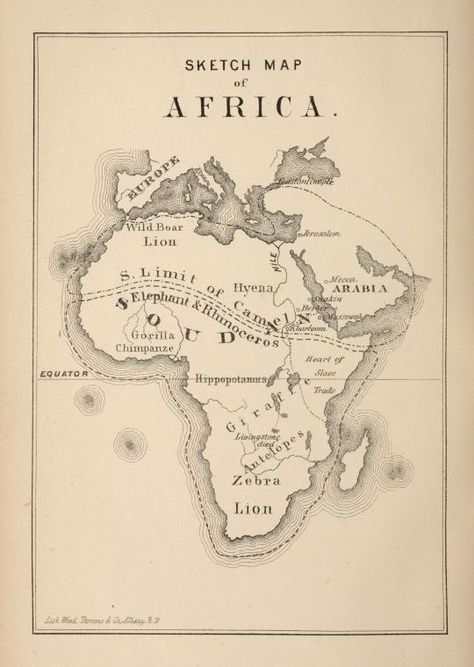 Africa Sketch, Bottle Sketch, Map Of Africa, African Map, Gin Bottle, October 5th, African Travel, Ancient Maps, Map Globe