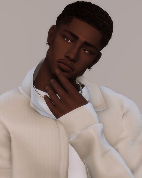 leon cramer | sim download | sunnisani Sims 4 Premade Sims Maxis Match, Malden Sims 4 Cc, Black Women Sims 4 Cc, Sims 4 Cc For Men Clothes, Backwards Cap Sims 4 Cc, Sims Cc Facial Features, Sims 4 Male Body Mods, Male Cc Sims 4 Skin Details, Sims 4 Caliente Makeover