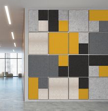 Acoustic Solutions - MDC Interior Solutions Dot Rendering, Acoustic Clouds, Acoustic Panel Design, Acoustic Panel Wall, Acoustical Panels, Marker Board, Acoustic Design, Acoustic Panel, Board Display