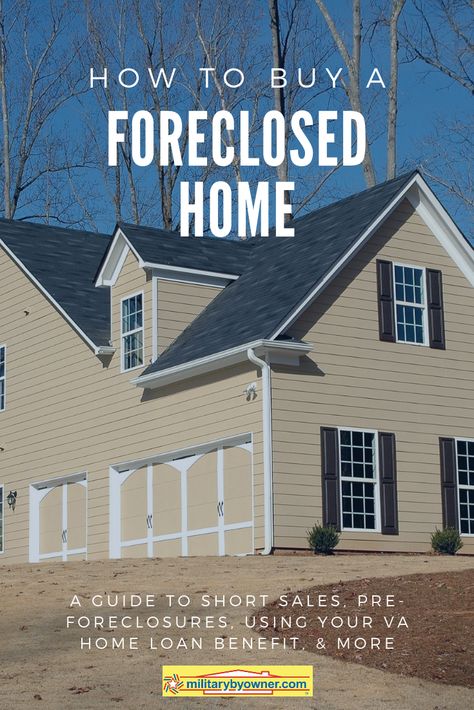 Buying Foreclosed Homes, Real Estate Investing Rental Property, Buying First Home, Foreclosed Homes, Real Estate Advice, Home Buying Process, Home Buying Tips, Buying A New Home, Flipping Houses