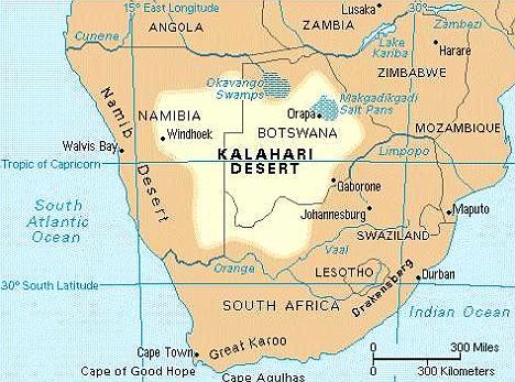 Modern man likely devoted in Southern Africa close to the Kalahari Desert there. Map south africa Kalahari Desert South Africa, All African Countries, Desert Map, Kalahari Desert, Children In Africa, Tropic Of Capricorn, Homework Helpers, Namib Desert, Durban South Africa