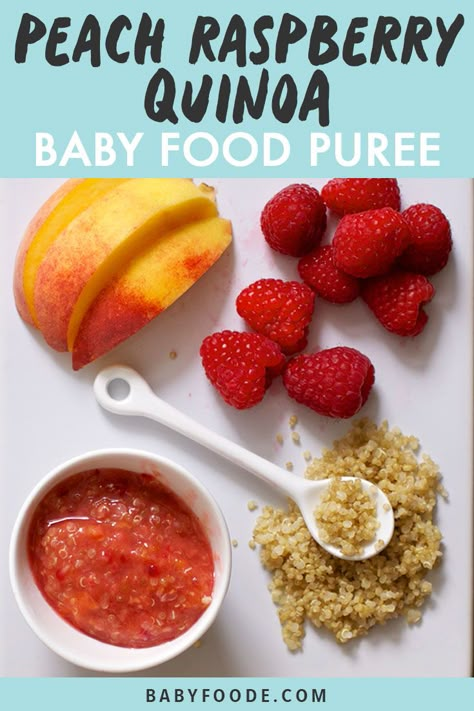 Stage 3 Puree Recipes, Stage 2 Puree Recipes, Stage 2 Baby Puree Recipes, Homemade Babyfood Puree, Peach Puree Baby Food, Bean Puree Baby, Baby Puree Recipes Stage 2, Meat Puree For Baby, Stage 3 Baby Food Recipes