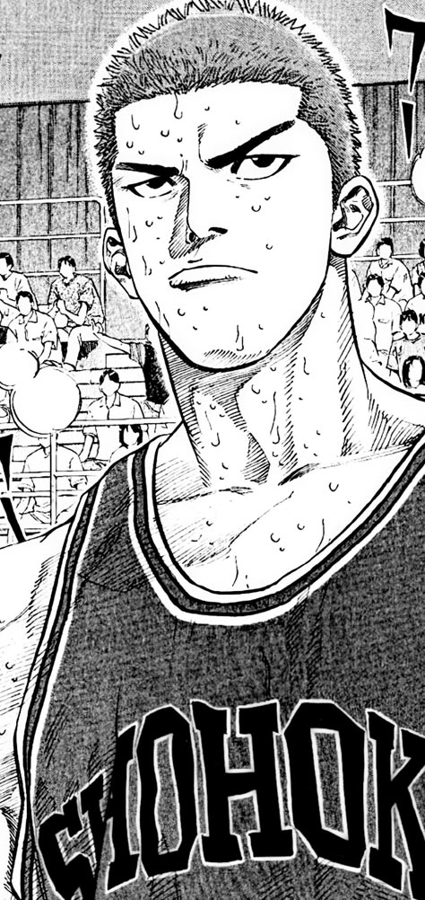 Basketball Pictures Poses, Tank Drawing, Sakuragi Hanamichi, Slam Dunk (manga), Inoue Takehiko, Slam Dunk Manga, Dunk Tank, Dbz Manga, Slam Dunk Anime