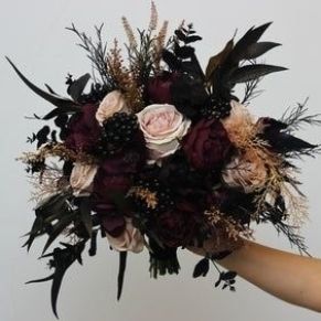 Persephone Wedding, Bridesmaid Hair Flowers, Faux Flowers Wedding, Arch Arrangement, Bouquet Fall Wedding, Fall Bridal Bouquet, Floral Hair Wreath, Faux Bouquet, Dark Wedding Theme