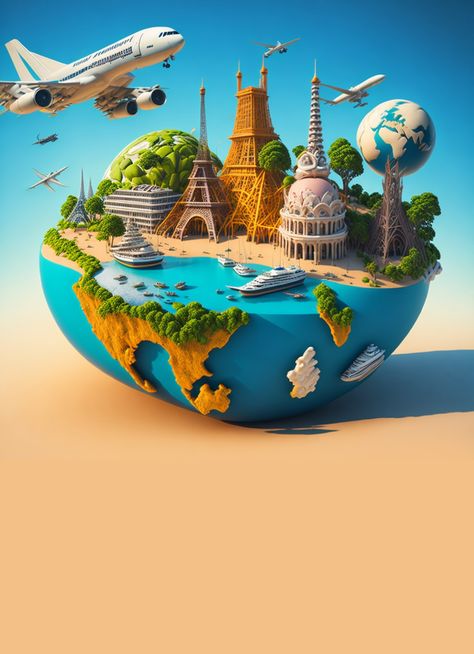 Travel Agency Poster | PosterMyWall Travel Agency Picture, Travel Flyer Template, Visa Poster Design, Tours And Travels Creative Ads, Travel Flyer Design Creative, World Tourism Day Creative Ads, Travel Poster Design Graphics, Travel Ads Design, World Tourism Day Poster