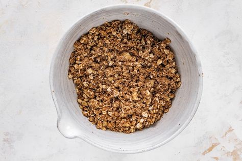 Healthy Apple Crisp - Eating Bird Food Whole30 Apple Crisp, Eating Bird Food Apple Crisp, Vegan Apple Crisp Healthy, Apple Crisp With Gala Apples, Cooking Classy Apple Crisp, Healthy Apple Crisp, Gluten Free Apple Crisp, Oatmeal Toppings, Eating Bird Food