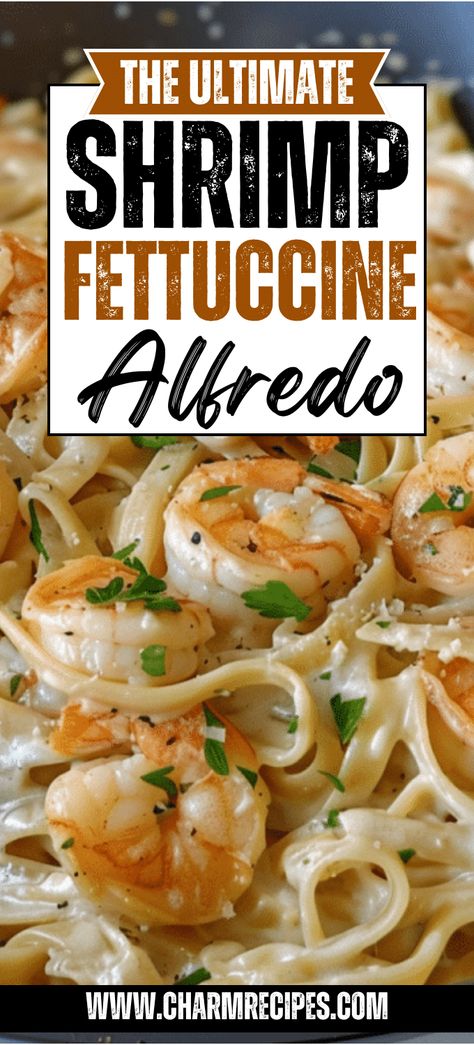 Cooking One Pan Shrimp Fettuccine Alfredo for Beginners How To Cook Shrimp For Alfredo, Shrimp Fettuccine Alfredo With Spinach, Healthy Shrimp Fettuccine Alfredo, How To Season Shrimp For Alfredo, Shrimp Mushroom Alfredo, Fettuccine With Shrimp, Shrimp With Alfredo Sauce, Seafood Fettuccine Alfredo Recipes, Shrimp Fettuccine Alfredo Recipe