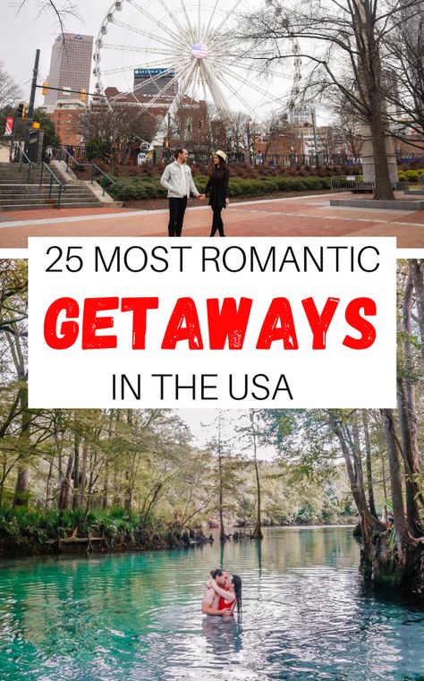 Southern Getaways, Romantic Getaways In The Us, Couple Travel Destinations, Couples Trips, Usa Vacations, Romantic Couple Getaways, Weekend Getaways For Couples, Couples Weekend, Questions To Ask Your Boyfriend