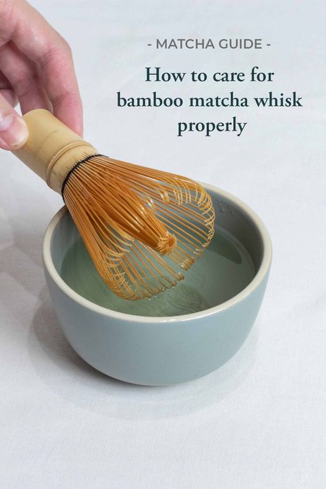 Matcha Bamboo Whisk, Matcha Wisk Aesthetic, Matcha Ideas, Matcha Station, Matcha Ceremony, Tea Homemade, Matcha Drink Recipes, Bamboo Whisk, How To Make Matcha