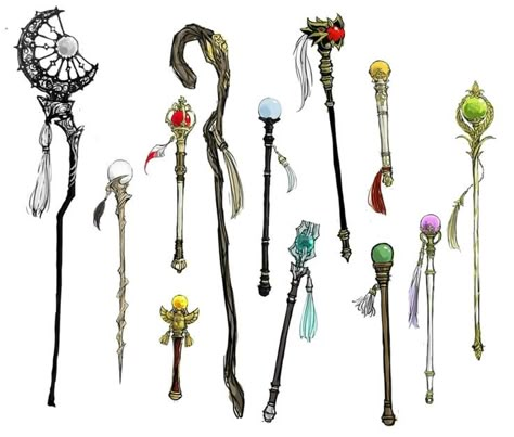 Staff Magic, Staff Ideas, Magic Staff, Wizard Staff, Props Concept, Nature Vibes, Fantasy Props, Crystal Balls, Magic Items