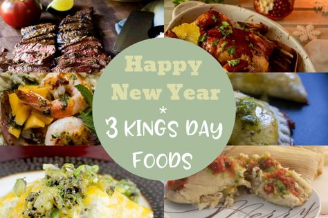 Happy New Year + 3 Kings Day Foods Epiphany Party Food, Three Kings Day Food, 3 Kings Day, Dinner Soups, Preparing For Christmas, Three Kings Day, 3 Kings, Christmas Meal, Mexican Recipe