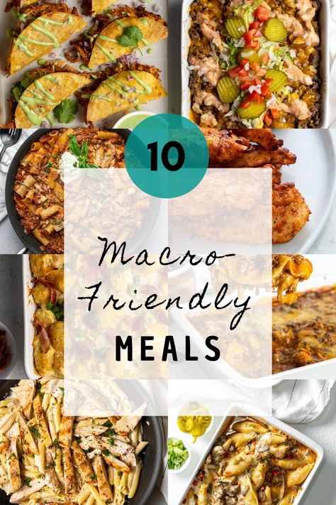 Macro Friendly Meals, Macro Meal Plan, Macro Diet, Macros Diet, Macro Recipes, High Protein Dinner, Protein Dinner, Healthy High Protein Meals, Macro Friendly Recipes