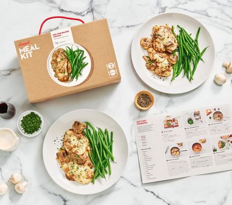 Longo's Meal Kits on Packaging of the World - Creative Package Design Gallery Meal Kits Packaging, Healthy Food Branding, Kit Packaging, Meal Kits, Nutrition Sportive, Sport Nutrition, Meal Kit, Food Packaging Design, Holistic Nutrition