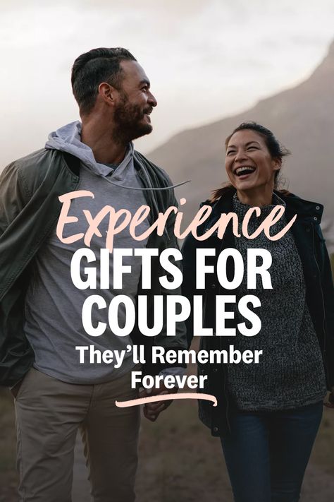 From virtual cooking classes to game day tickets and even mountain escapes, there's an experience out there for any duo and any budget. That's why we've rounded up the best gift experiences for couples that bring lovebirds even closer together. Gifts For Couples To Do Together, His And Her Gifts, Couple Gifts For Both, Gifts For A Couple, Gifts For Older Couples, Gifts For Couples Christmas, Couples Gift Ideas, Couples Things To Do, Best Gifts For Couples