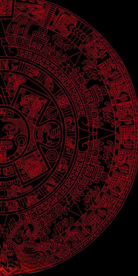 Mayan Wallpaper, Aztec Aesthetic, Aztec Drawing, Mexico Wallpaper, Aztec Wallpaper, Mandala Wallpaper, Mayan Art, Graphisches Design, Modern Graphic Art