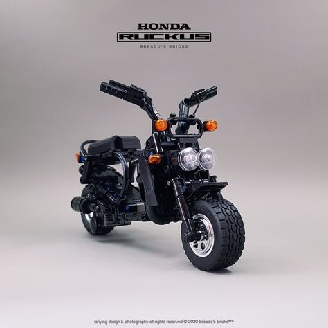 https://flic.kr/p/2iWYc7w | Honda Ruckus10 Honda Zoomer, Lego Wheels, Scooter Custom, Lego Building Instructions, Honda Ruckus, Мотоциклы Cafe Racers, Honda Grom, Lego Cars, Lego Parts