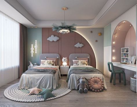 Luxury Kids Bedroom, Kids Room Interior Design, Modern Kids Bedroom, Modern Kids Room, Kids Bedroom Inspiration, Kids Bedroom Designs, Kids Bedroom Design, Interior Room, Kids Interior Room