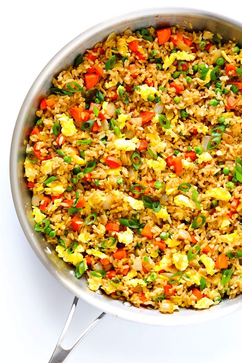 Best Fried Rice Recipe, Homemade Fried Rice, Fried Rice Recipe Easy, Making Fried Rice, Rice Recipes For Dinner, Arroz Frito, Vegetable Fried Rice, Fried Rice Recipe, Chicken Fried