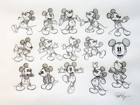 Mickey Mouse Sketch, Animation Drawing Sketches, Little Mermaid Characters, Mickey Mouse Illustration, Mouse Character, Mickey Mouse Characters, Personajes Studio Ghibli, Epic Mickey, Mickey Mouse Art