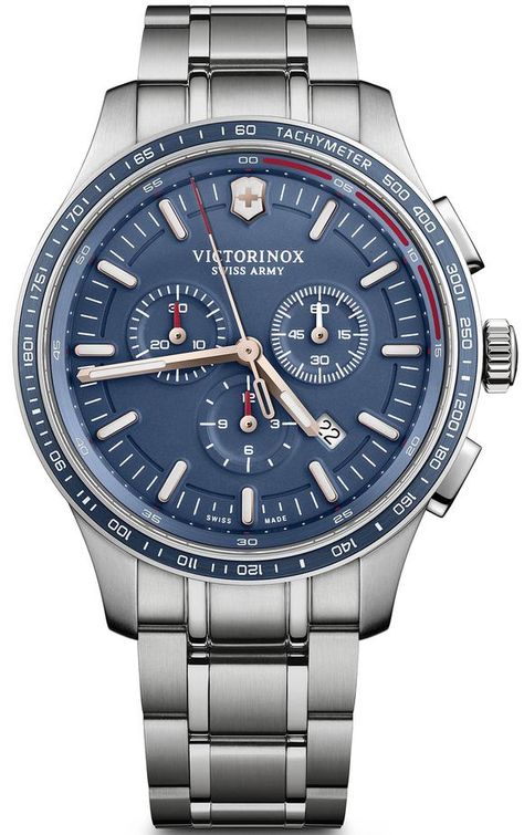 Victorinox Swiss Army Watch Alliance Sport Chronograph 241817 | C W Sellors Luxury Watches Victorinox Swiss Army Watches, Victorinox Watches, Casio Edifice, Army Watches, Chrono Watches, Seiko 5 Sports, Swiss Army Watches, Victorinox Swiss Army, Affordable Watches