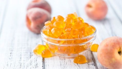 How To Make Gummies, Gelatin Gummies, Delta 8 Gummies, Healthy Gummies, Herb Salmon, Homemade Gummies, Blueberry Jelly, Orange And Almond Cake, Gummies Recipe